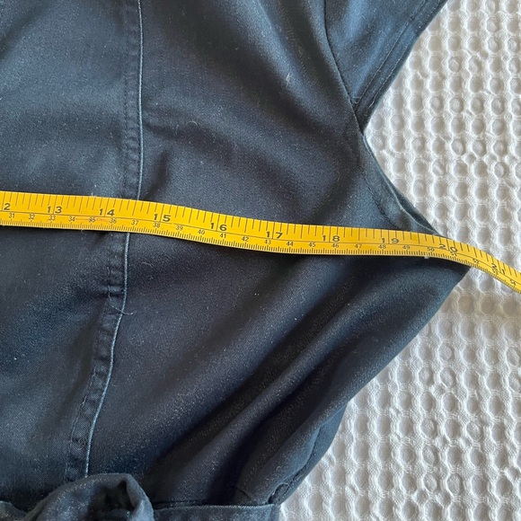 Blue denim button down dress - Picture 4 of 7